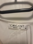 Vorschaubild 4 von Damen Bluse Weiß Gr. M Kurzarm Häkelspitze Casual Frühling Sommer