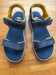 Vorschaubild 2 von Kinder Sandalen Blau Leder Klettverschluss Gr. 36 Outdoor