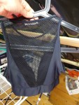 Vorschaubild 2 von Damen Sport BH mit Mesh-Einsätzen Gr. S/M Schwarz