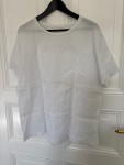 Vorschaubild 2 von Damen T-Shirt Gr. 38/M Basic Weiß Baumwolle