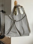 Vorschaubild 4 von Damen Shopper Tasche Grau Casual Handtasche Umhängetasche