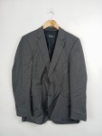 Vorschaubild 5 von Herren Sakko Grau Kariert Gr. 50 Business 100% Wolle