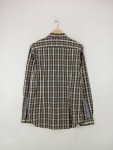 Vorschaubild 2 von Herren Freizeithemd Gr. 50 L Mehrfarbig Kariert Langarm Baumwolle