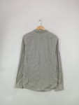 Vorschaubild 4 von Herren Freizeithemd Grau Geometrisch Gr. 52;XL Slim Fit Langarm