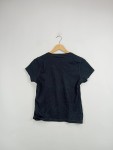 Vorschaubild 2 von Damen T-Shirt Schwarz Gr. 40 L Logo Casual Kurzarm Baumwolle