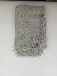 Vorschaubild 3 von Damen Schal Grau Meliert Fransen 177x68cm Polyacryl Casual
