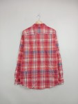 Vorschaubild 2 von Herren Freizeithemd Rot Kariert Gr. 52 XL Baumwolle