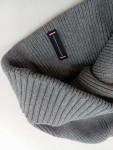 Vorschaubild 5 von Beanie Mütze Herren Grau Rippstrick Baumwolle Casual