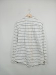 Vorschaubild 2 von Herren Freizeithemd Weiß Gestreift Gr. 52, XL Custom Fit