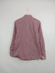 Vorschaubild 3 von Herren Freizeithemd Rot Kariert Gr. 42 (50, L) Slim Fit Baumwolle