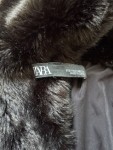 Vorschaubild 3 von Kunstpelzjacke Damen Gr. S schwarz Felljacke mit Kapuze Fake Fur