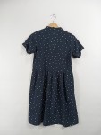 Vorschaubild 2 von Freizeitkleid Pünktchen Dunkelblau Gr. 152