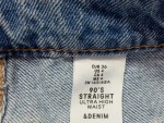 Vorschaubild 4 von 90's Straight Jeans Damen Blau Gr. 36 Ultra High Waist Denim Hose