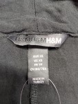 Vorschaubild 3 von Damen Top Schwarz Gerafft Ärmellos Gr. 34 XS Viskose