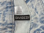Vorschaubild 3 von Damen Jeans Wide Fit Cross Over Gr 36 Blau Asymmetrisch Weites Bein