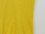 Vorschaubild 2 von Damen Rollkragen Pullover Kurzarm Gelb Wolle Gr. 38/M