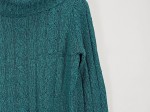 Vorschaubild 2 von Michele Boyard Damen Pullover Rollkragen Zopfmuster Gr. 42/XL Türkis Casual