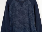 Vorschaubild 2 von Herren Sweatshirt Blau Camouflage Gr. 52/XL Casual