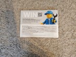 Vorschaubild 2 von Produktfeedback Karte Flyer Gewinnspiel QR Code Sammlerstück