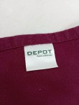 Vorschaubild 2 von Schal Rot Baumwolle 148x39 cm Casual Uni Damen