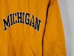 Vorschaubild 6 von Michigan Hoodie Kapuzenpullover Gelb Herren Gr. S