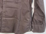 Vorschaubild 5 von Herren Business Hemd Braun Gr. 50, L Langarm Baumwolle