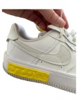 Vorschaubild 3 von Air Force 1 React Sneaker Low Herren Weiß Gr. 38.5 Leder