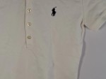 Vorschaubild 9 von Damen Poloshirt Weiß Gr. 36/S Klassisch Baumwolle Kurzarm