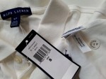 Vorschaubild 10 von Damen Poloshirt Weiß Gr. 36/S Klassisch Baumwolle Kurzarm