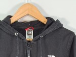 Vorschaubild 5 von Damen Sweatjacke Hoodie Schwarz Gr. 38 M Logo-Print Baumwolle