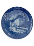 Vorschaubild 1 von Weihnachtsteller 1975 Marselisborg Slot Sammelteller Blau