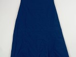 Vorschaubild 3 von Damen Wickelrock Blau Gr. 38 M Maxirock Viskose Klassisch