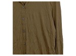 Vorschaubild 5 von Hemdbluse Damen Oliv Gr. 42 XL Langarm Casual Viskose