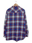 Vorschaubild 2 von Hemdbluse Damen Gr. 42 XL Mehrfarbig Kariert Baumwolle Langarm
