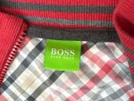 Vorschaubild 5 von Herren Sweatjacke Gr. 52 XL Rot Grau Stickerei Sportlich