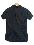 Vorschaubild 2 von Damen Hemdbluse Bluse Kurzarm Schwarz Gr. 38, M