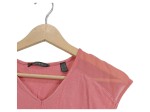 Vorschaubild 3 von Damen T-Shirt Rosa Gr. 34 XS V-Ausschnitt Kurzarm Viskose Casual