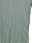 Vorschaubild 4 von Damen T-Shirt Gr. 38 M Grün Rippstrick Knopfleiste