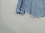 Vorschaubild 6 von Herren Freizeithemd Hemd Blau Gr. 48 M Baumwolle Langarm Casual
