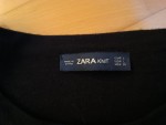 Vorschaubild 3 von Damen Pullover Kurzarm Schwarz Gr. 40 L Knopfleiste Asymmetrisch Casual
