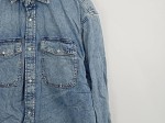 Vorschaubild 5 von Herren Freizeithemd Jeanshemd Blau Gr. 46 S Baumwolle
