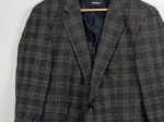 Vorschaubild 5 von Herren Sakko Grau Kariert Gr. 52 XL Business Blazer Jackett