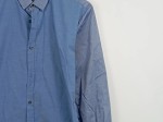 Vorschaubild 4 von Herren Business Hemd Blau Gr. 46 S Langarm Baumwolle
