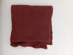 Vorschaubild 2 von Schal Damen Herren Rot Rippstrick Basic Strickschal 165x18 cm