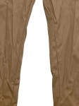 Vorschaubild 3 von Damen Jogginghose Stoffhose Beige Gr. 42 Reißverschluss Bündchen
