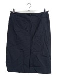 Vorschaubild 2 von Damen Bleistiftrock Blau Gr. 36 S Business Wolle Elegant