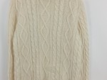 Vorschaubild 3 von Herren Rollkragen Pullover Zopfmuster Beige Gr. 48 M Wolle