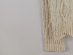 Vorschaubild 4 von Herren Rollkragen Pullover Zopfmuster Beige Gr. 48 M Wolle