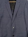 Vorschaubild 4 von Sakko Blau Kariert Business Anzug Jackett Gr. 98