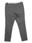 Vorschaubild 2 von Herren Stoffhose Chino Grau Meliert Gr. 54 W38 XXL
